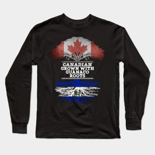 Canadian Grown With Guanaco Roots - Gift for Guanaco With Roots From El Salvador Long Sleeve T-Shirt